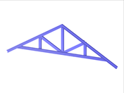 Modèle 004355 | Treillis triangulaire