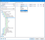 Définition des critères de filtre pour les valeurs de résultat