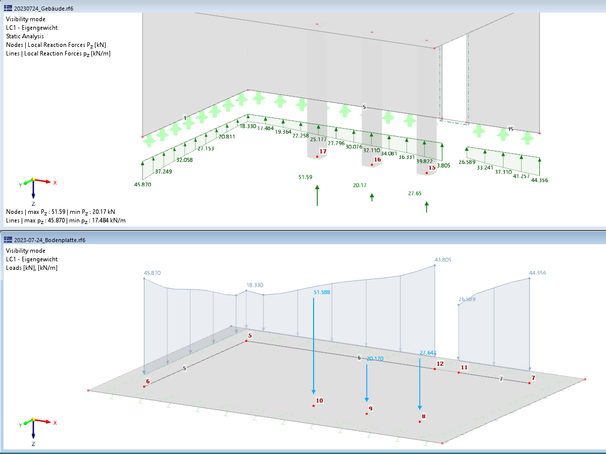 FAQ 005401 | Comment utiliser l’assistant de charge « Importer la réaction d’appui » ?