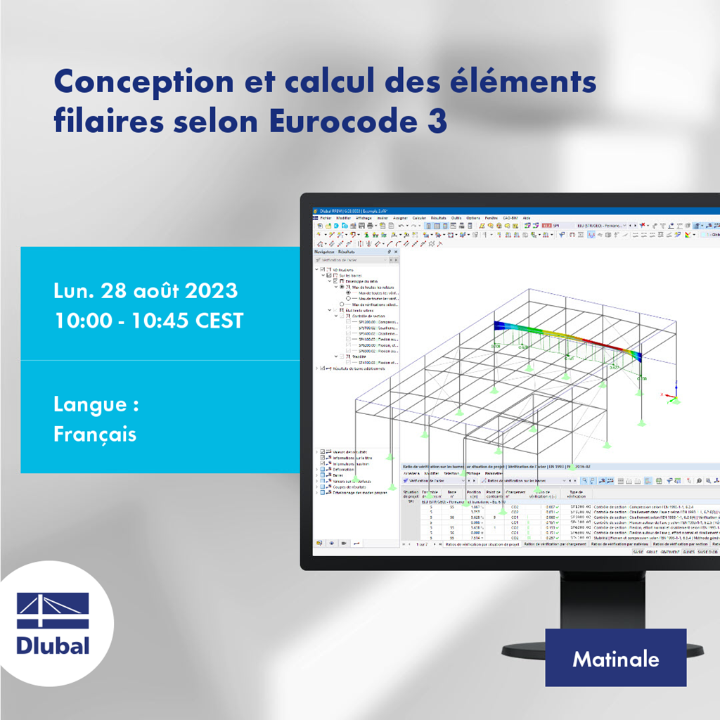 Conception et calcul des éléments filaires selon Eurocode 3