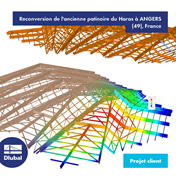 Reconversion de l'ancienne patinoire du Haras à ANGERS (49), France