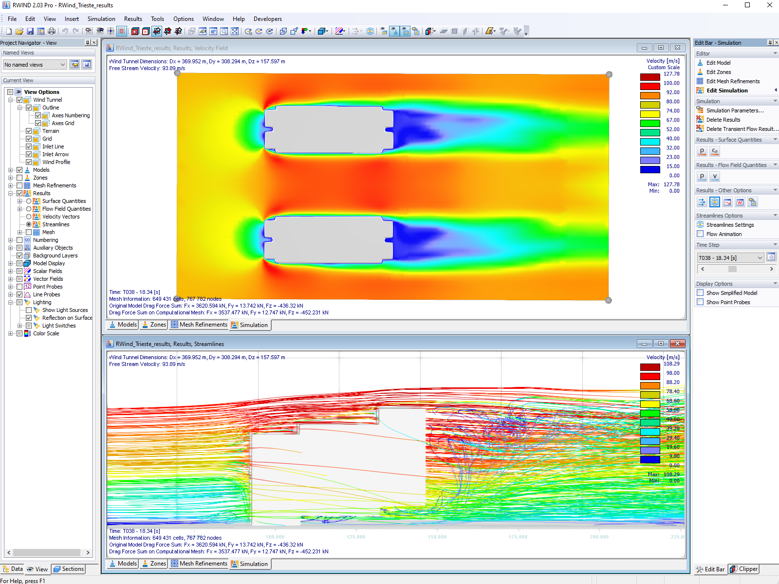 Immeubles résidentiels à Trieste, Italie