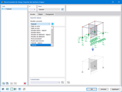 Boîte de dialogue « Nouvel assistant de charge | Importer des réactions d’appui »