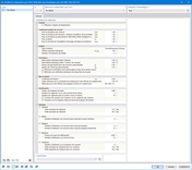 Paramètres de la configuration pour l’ELU pour la vérification des assemblages acier