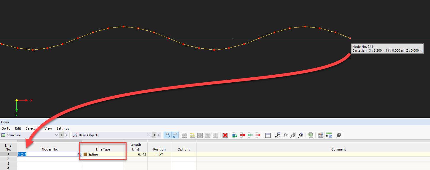 FAQ 005417 | Comment modéliser une poutre à âme ondulée dans RFEM 6 ?