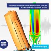 Simulation des effondrements de structures à l'aide de RFEM et de Bullet Constraints Builder