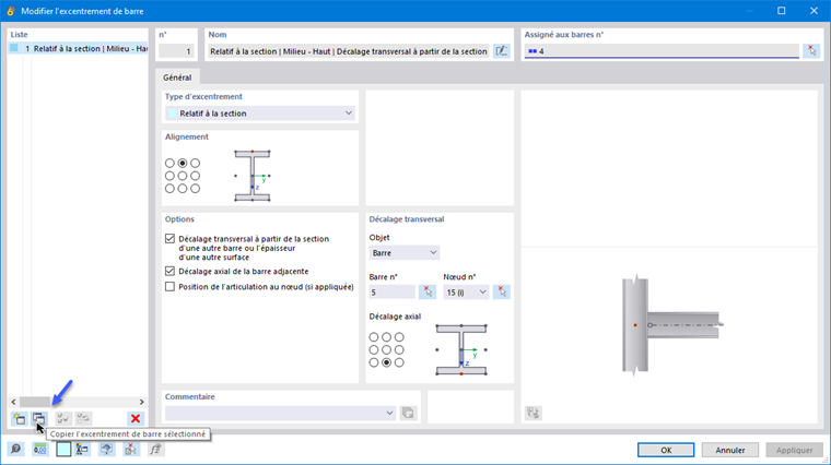 Copie de l’excentrement de barre