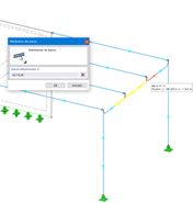 Sélection de parties de barres pour l’excentrement défini