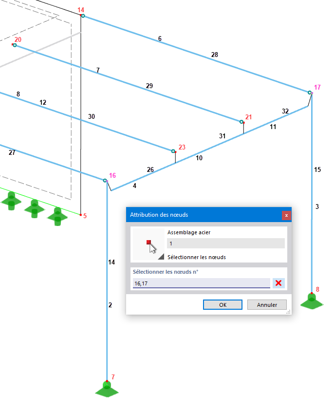 Sélection des nœuds