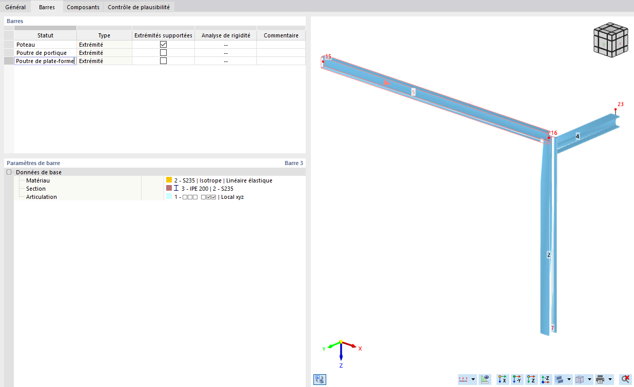 Renommer les types de barre