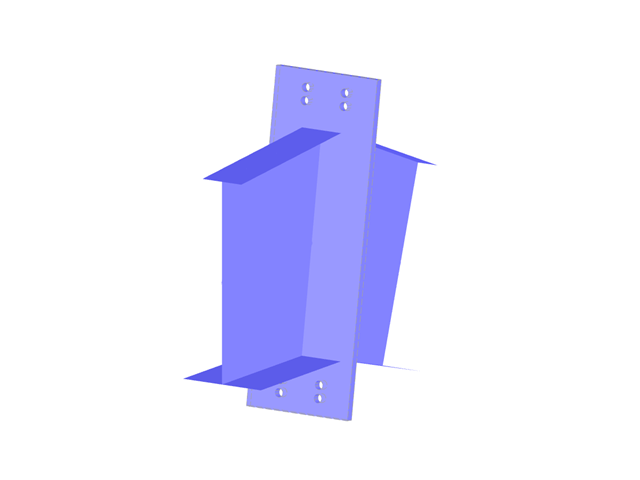 Modèle 004516 | Assemblage de poutres et de poteaux