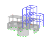 Structure en acier et en béton | Importation de Grasshopper