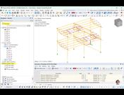 Résultats de l’analyse temporelle dans la fenêtre graphique et le tableau