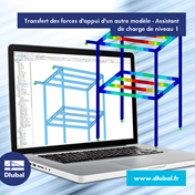 Transfert des forces d'appui d'un autre modèle - Assistant de charge de niveau 1