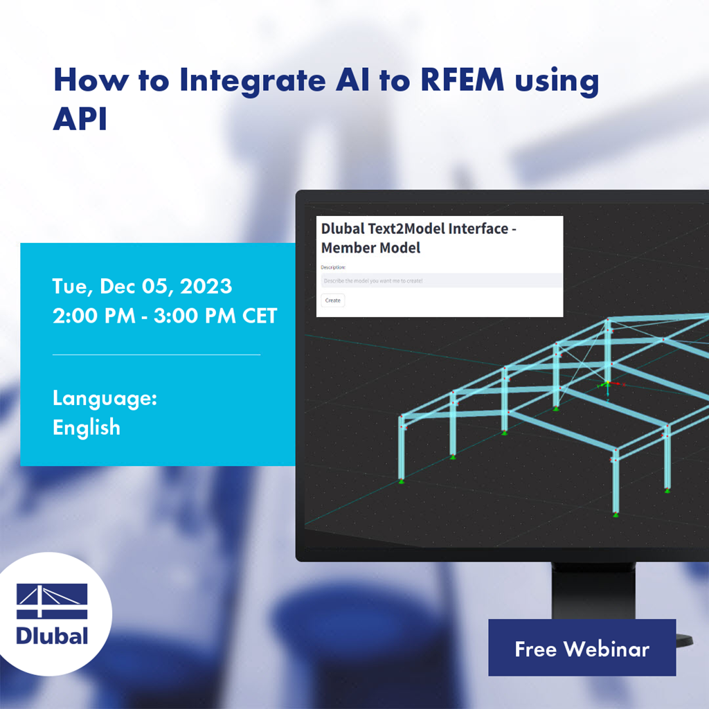 Comment intégrer l'IA à RFEM via l'API