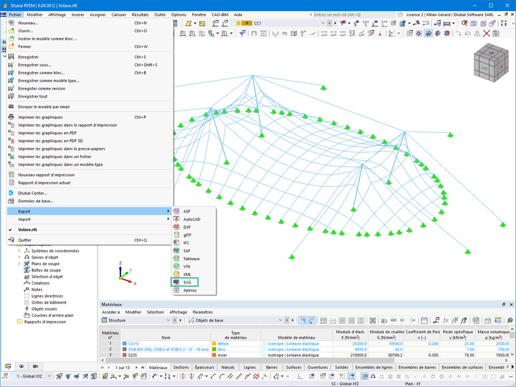 Fonctionnalité 002693 | Exporter au format SVG (graphique vectoriel)