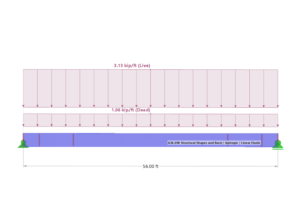 KB 001861 | Vérification des poutres à âme pleine selon l'AISC 360-16
