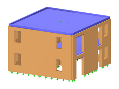 Bâtiment résidentiel en maçonnerie avec grenier