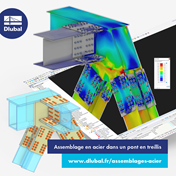 Assemblage acier pour un pont en treillis