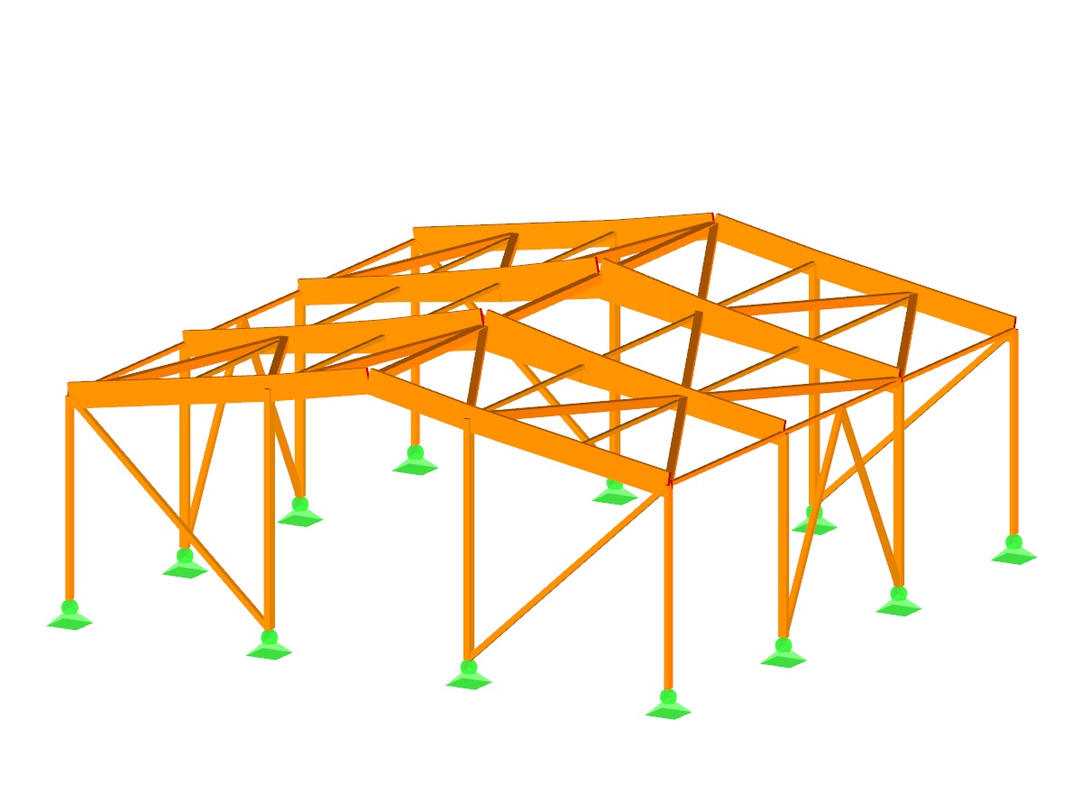 Halle de stockage de sel