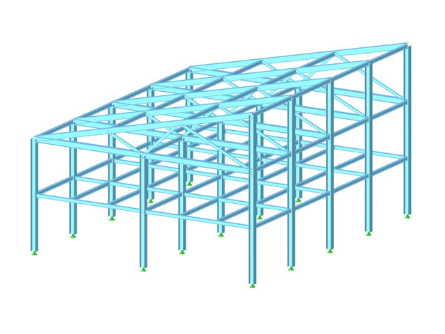 Modèle 004727 | Structure en acier