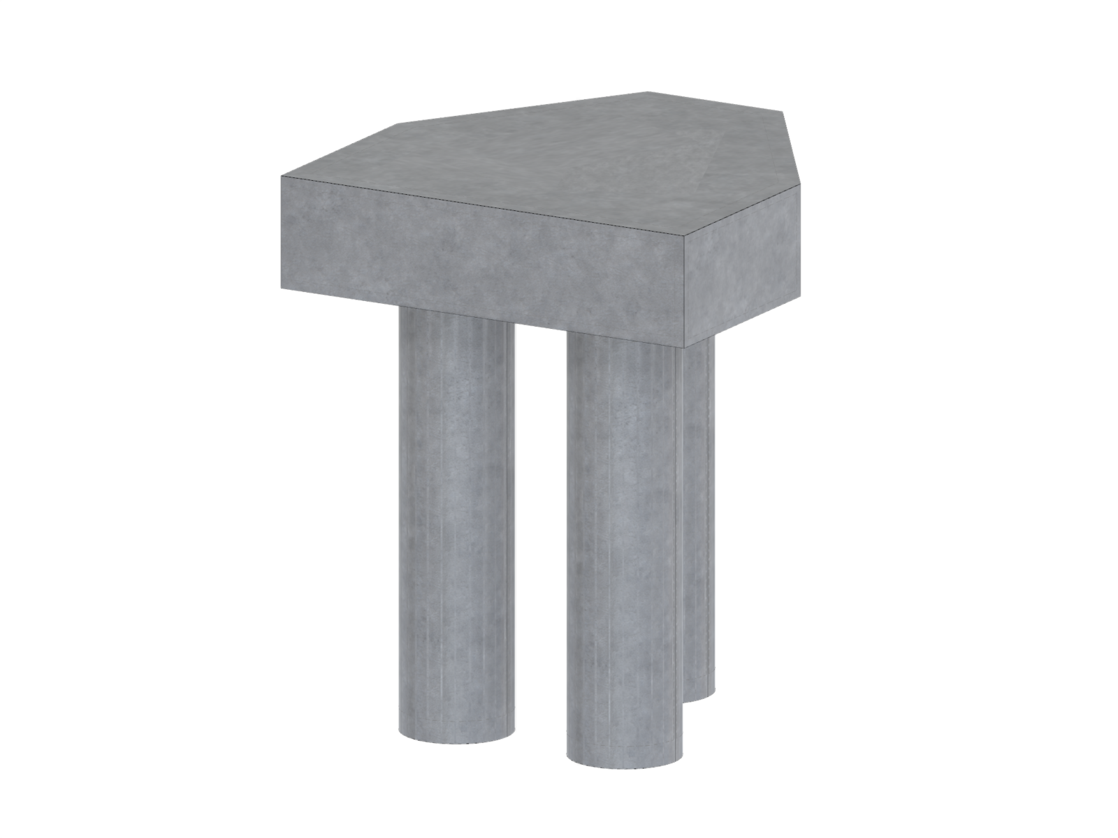 Modèle 004784 | Armatures de pieux triples