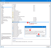 Attribution de raccourcis