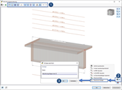 FAQ 005464 | Comment utiliser des modèles graphiques de la disposition des armatures pour impression multiple ?