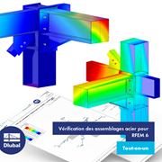 Vérification des assemblages acier pour RFEM 6