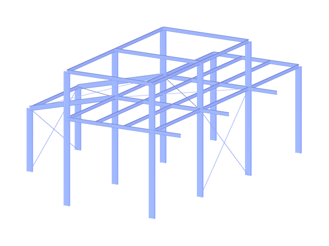 Modèle 004848 | Structure en acier