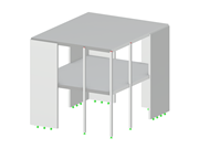 Modèle 004850 | Bâtiment en béton