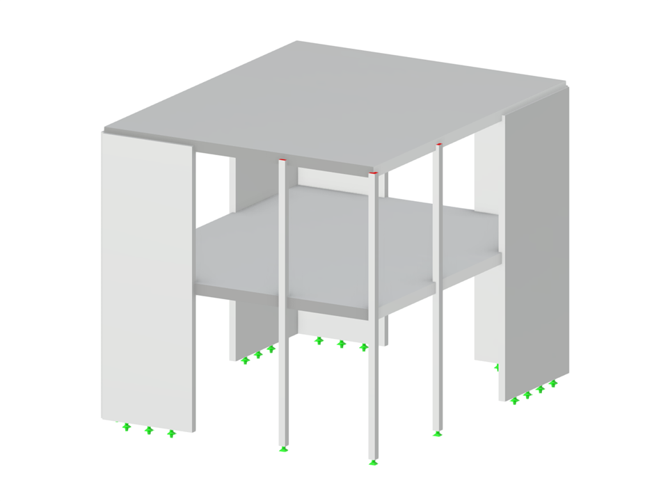Modèle 004850 | Bâtiment en béton