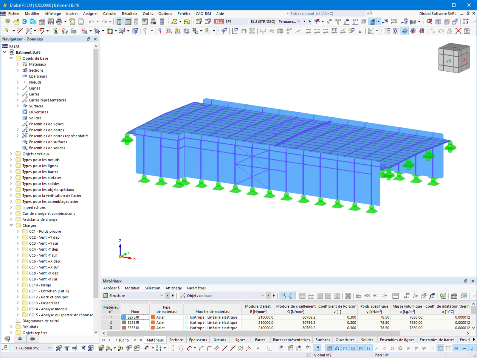 Modèle de l'unité de production et de stockage de viennoiseries | © GH HERVOUET