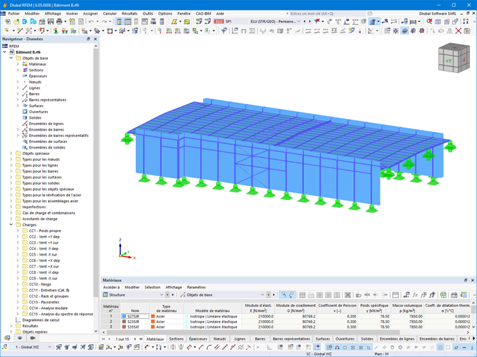 Modèle de l'unité de production et de stockage de viennoiseries | © GH HERVOUET