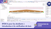 RFEM 6 pour les étudiants | Introduction à la vérification du bois