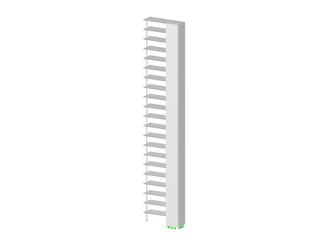 Modèle 004888 | Bâtiment de plusieurs étages