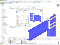 Composition des composants d'assemblage en acier appliquée dans un projet client