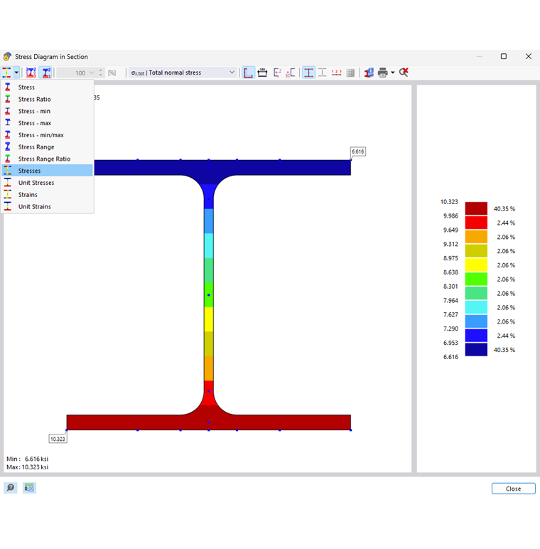 Sélectionner le type de résultat