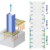 Effet de levier dans les assemblages acier du radier