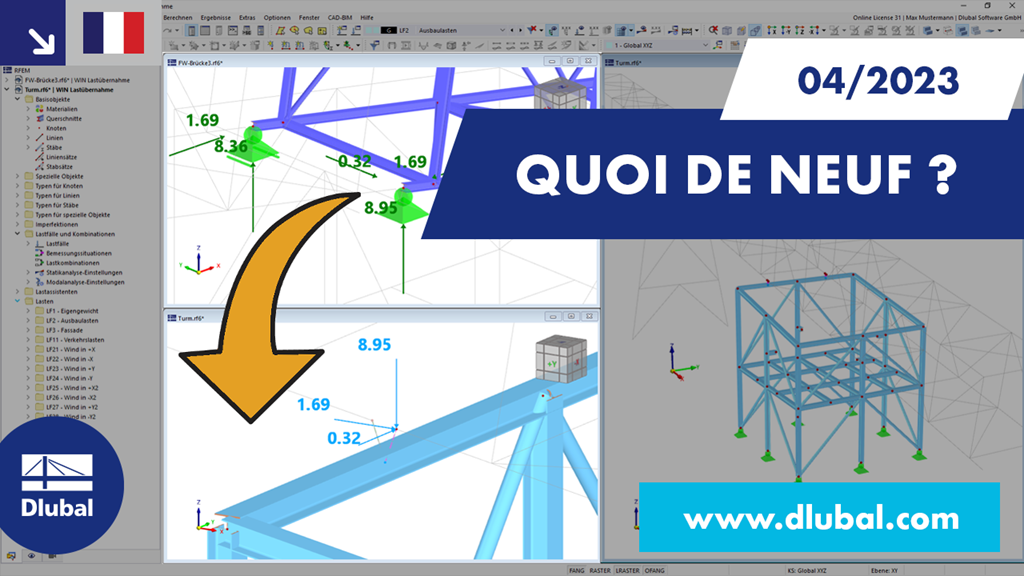 Nouvelles fonctionnalités et améliorations apportées à la version 2023 du logiciel.