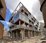Photographie du chantier de l’immeuble PB9