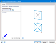 Boîte de dialogue « Générer le contreventement dans les cellules »