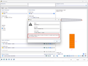 FAQ 005585 | Que signifie le message d’erreur « Options de calcul incompatibles » pour les barres avec distribution de section linéaire (inertie variable) ?