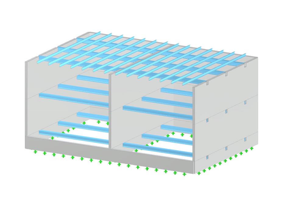 Modèle 005059 | Différentes modélisations de contact entre barres