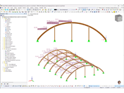 Cas de charge de neige symétrique dans RFEM