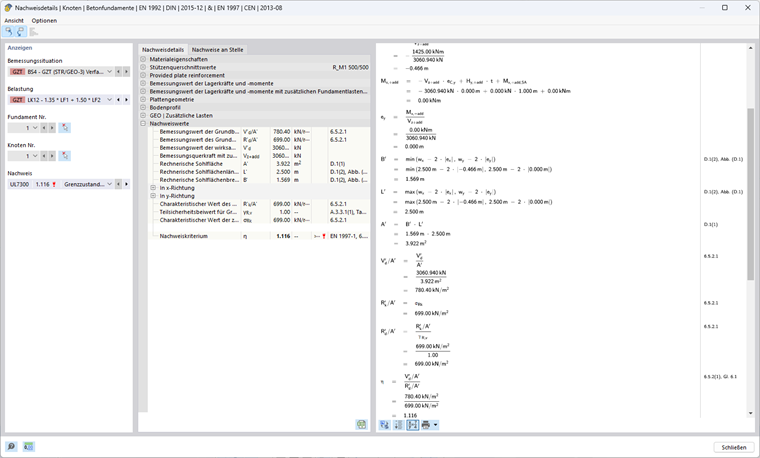 Modèle de calcul de structure SLS avec la méthode de vérification 3 dans RFEM. Vue détaillée technique pour les ingénieurs.