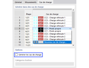 Assigner manuellement des pas de charge