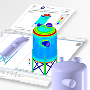Modèle téléchargeable de réservoir en acier inoxydable | Composant de construction digital