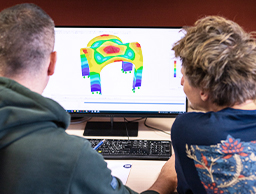 Das Bild zeigt die Entwicklung innovativer Software, wobei Aufgaben und Verantwortungen klar definiert werden.