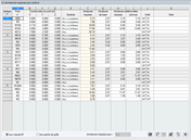 Affichage des armatures nécessaires par surface dans le modèle structural avec l’écran 2.2